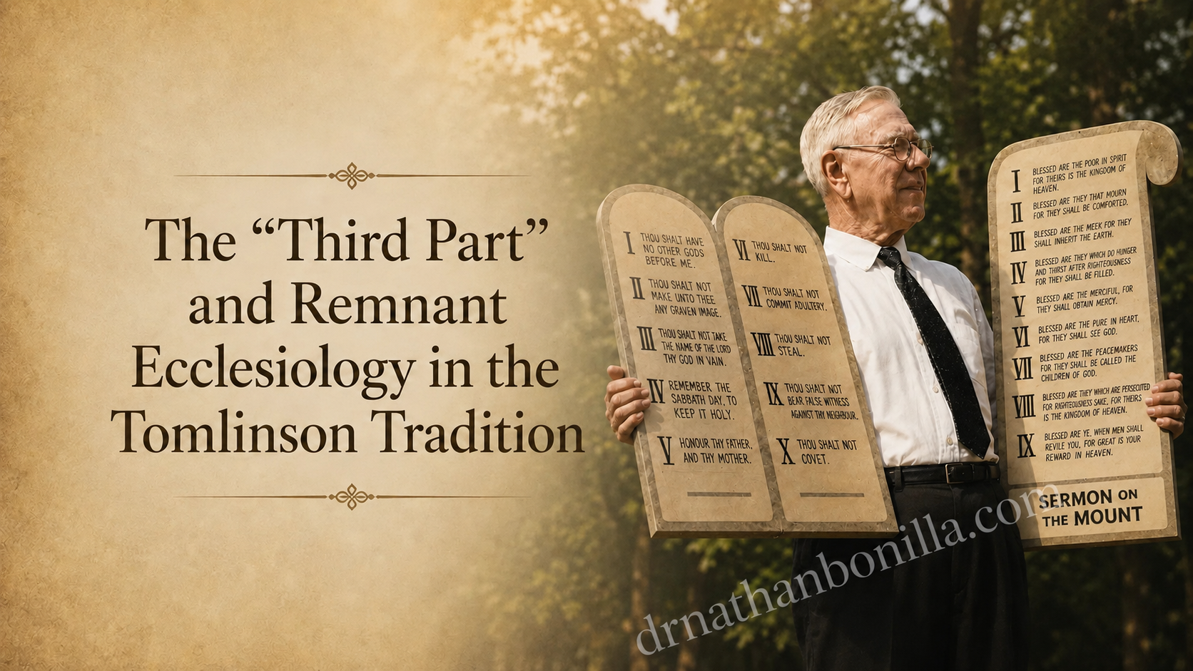 The “Third Part” and Remnant Ecclesiology in the Tomlinson Tradition