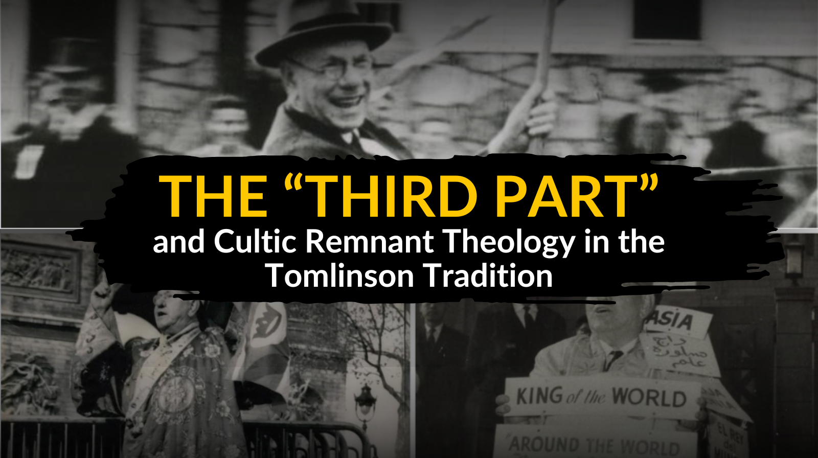 The “Third Part” and Cultic Remnant Theology in the Tomlinson Tradition