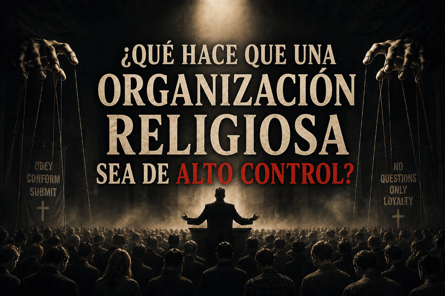 ¿Qué Hace Que una Organización Religiosa Sea de Alto Control?